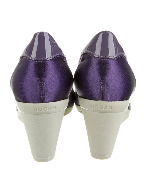 Hogan Satin Pumps