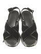 Hogan Suede Slingback Sandals