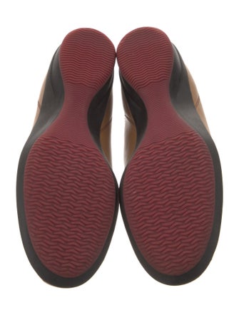 Hogan Leather Whipstitch Trim Sneakers