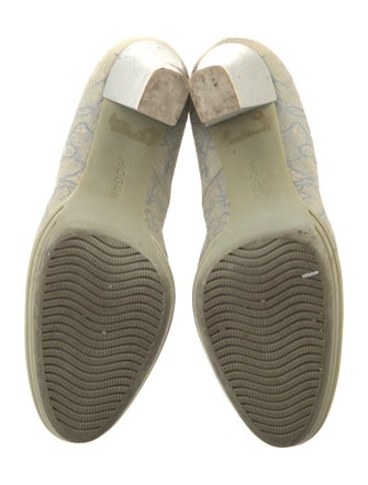 Hogan Printed Pumps