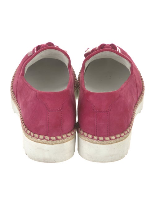 Hogan Suede Lasercut Accents Espadrilles