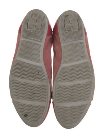 Hogan Suede Ballet Flats