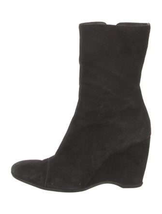 Hogan Suede Sock Boots