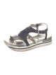 Hogan Leather Slingback Sandals