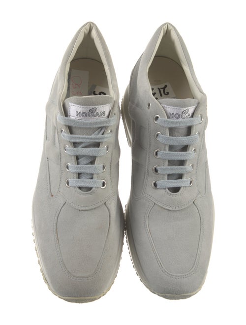 Hogan Suede Sequin Embellishments Sneakers