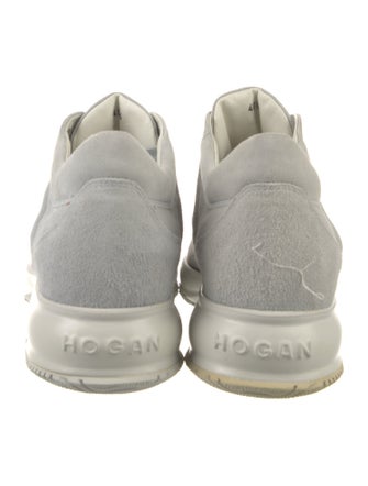 Hogan Suede Sequin Embellishments Sneakers