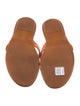 Hogan Leather Slides
