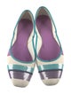 Hogan Canvas Printed D'Orsay Flats