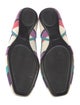 Hogan Canvas Printed D'Orsay Flats