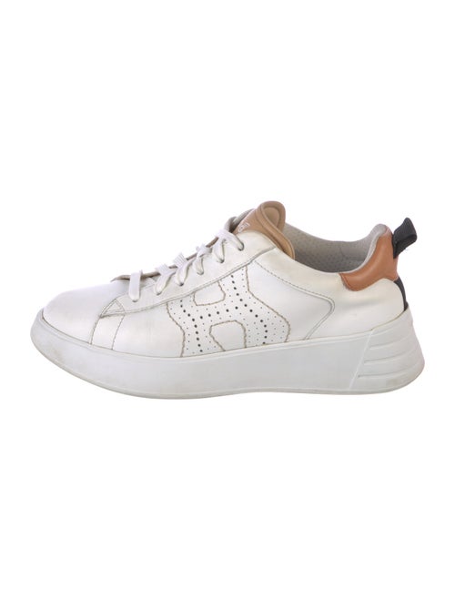 Hogan Leather Printed Sneakers