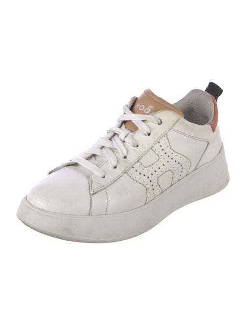 Hogan Leather Printed Sneakers