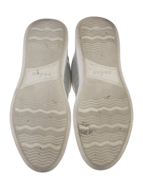 Hogan Leather Printed Sneakers