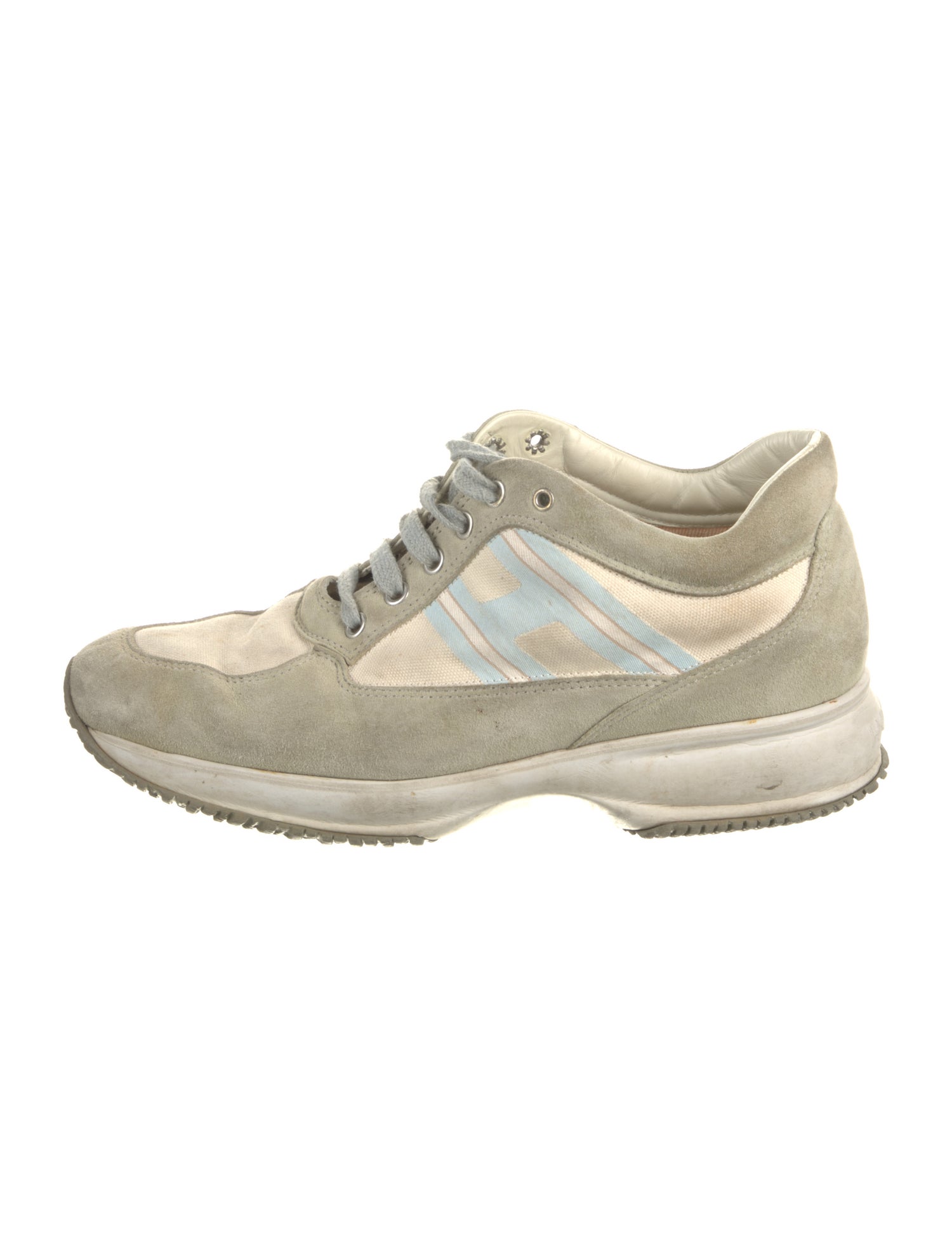 Hogan Suede Printed Sneakers