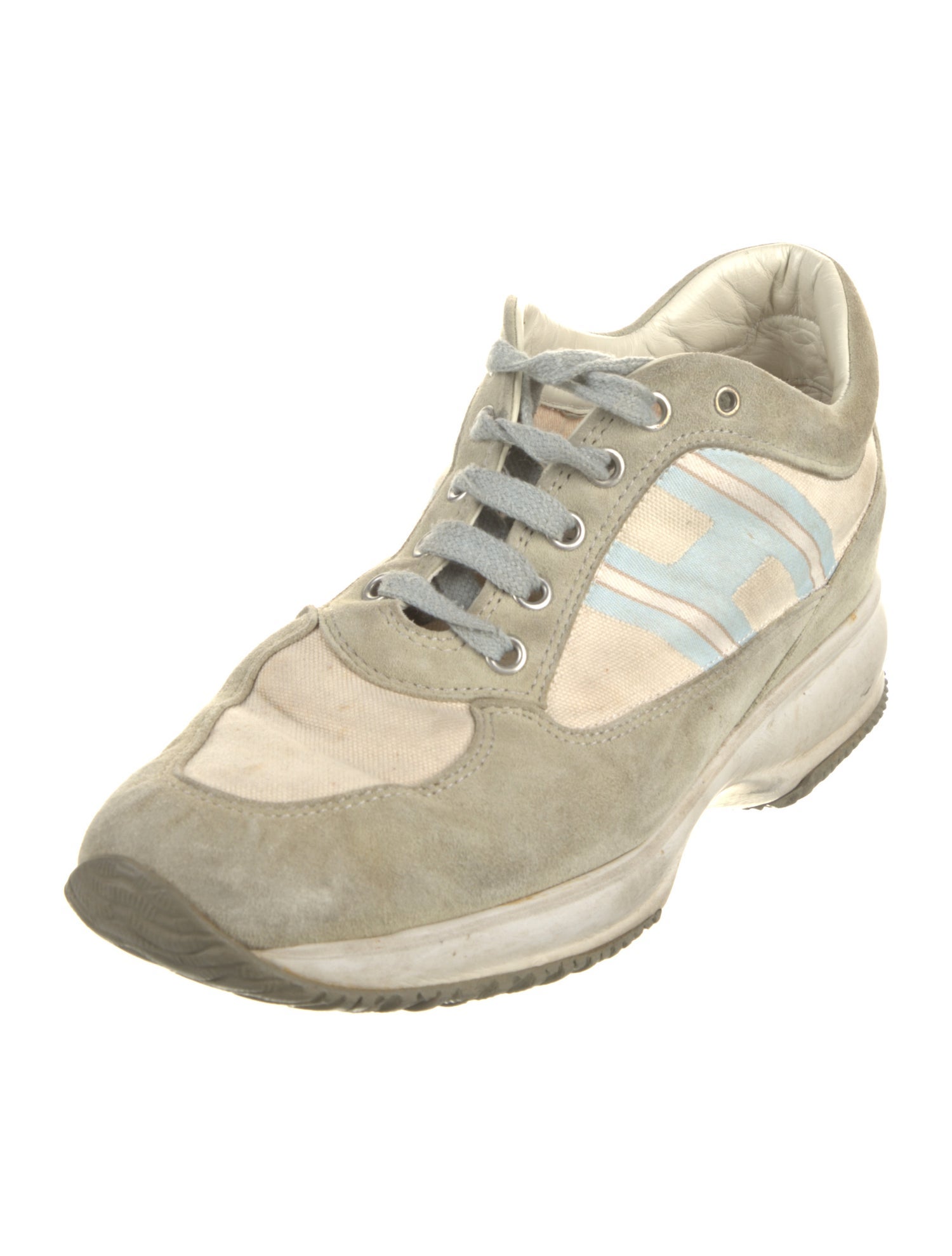 Hogan Suede Printed Sneakers