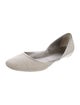 Hogan Canvas D'Orsay Flats
