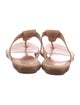 Hogan Leather Slides