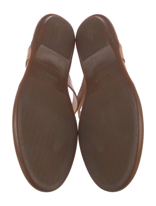 Hogan Leather Slides