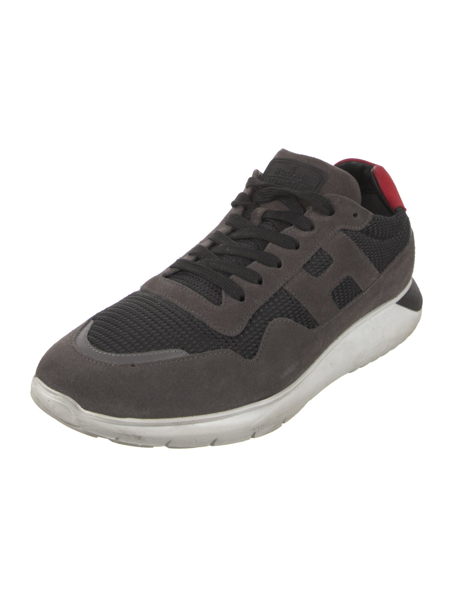 Hogan Mesh Printed Athletic Sneakers