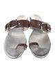 Hogan Leather Slides