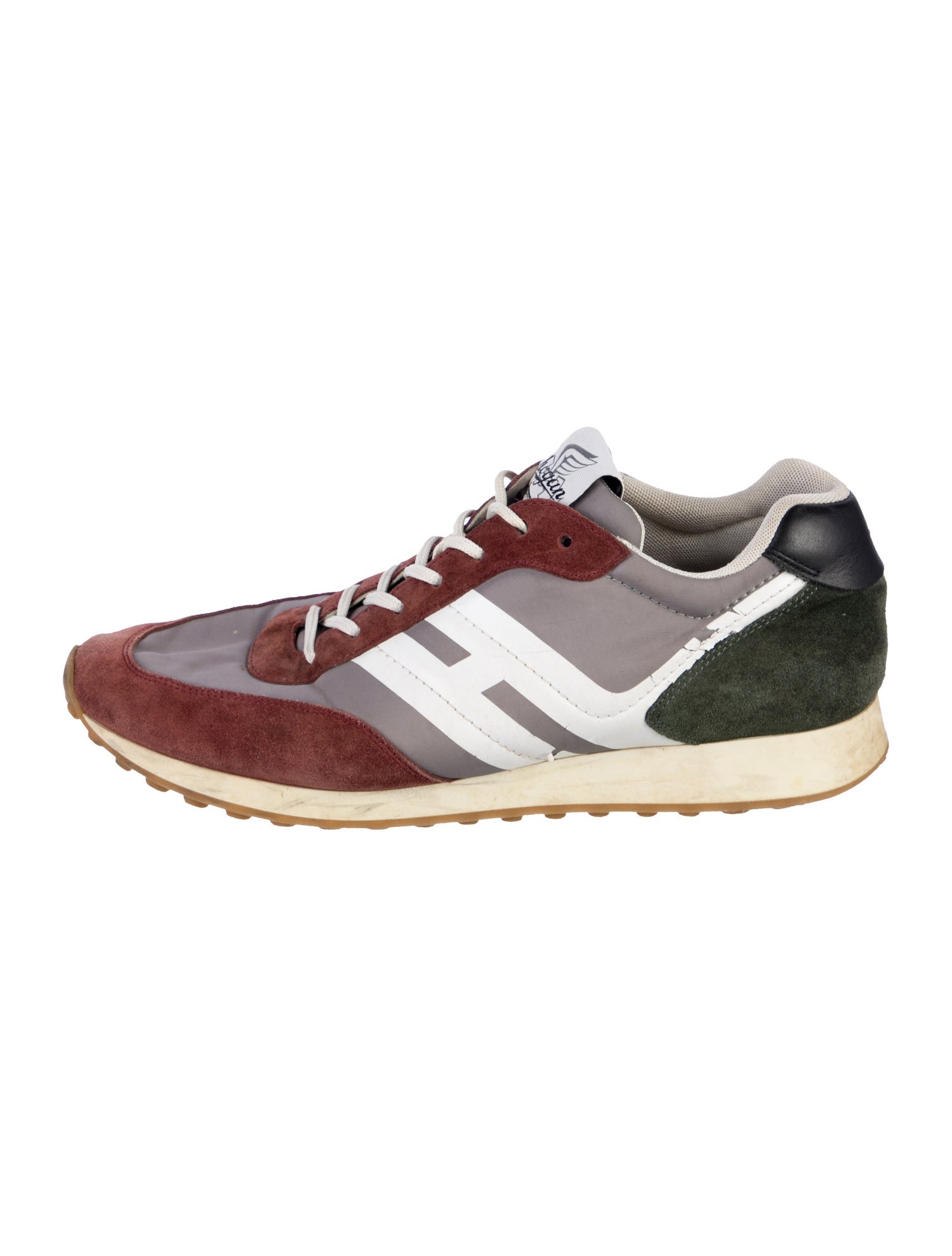 Hogan Suede Printed Sneakers