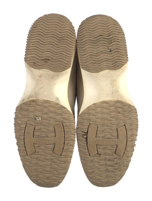 Hogan Suede Colorblock Pattern Sneakers