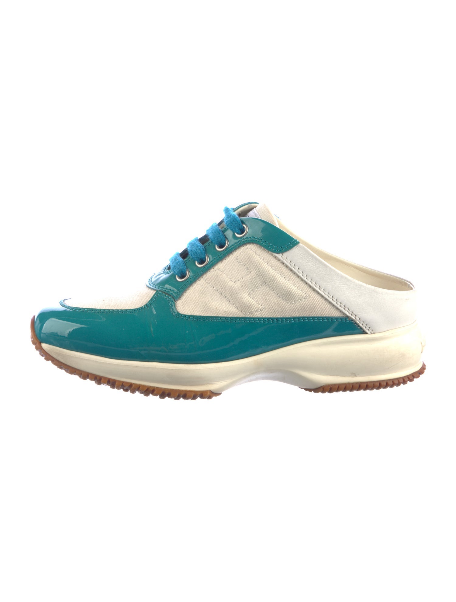 Hogan Patent Leather Printed Sneakers