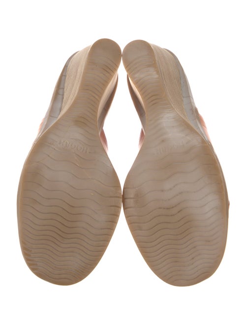 Hogan Leather Slides