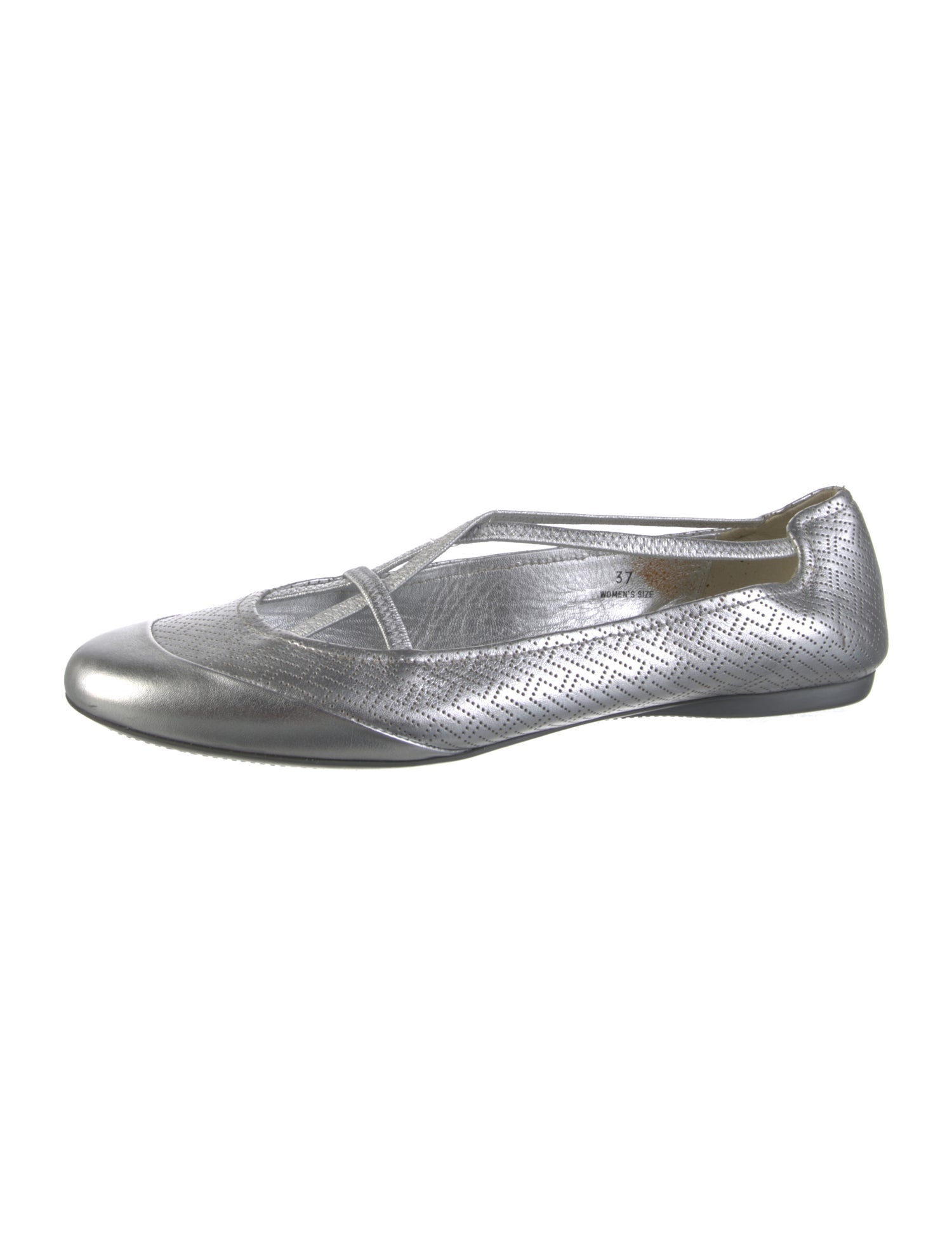 Hogan Leather Ballet Flats