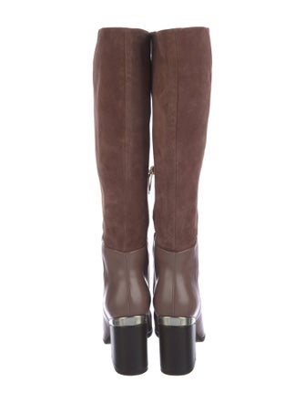 Hogan Suede Riding Boots