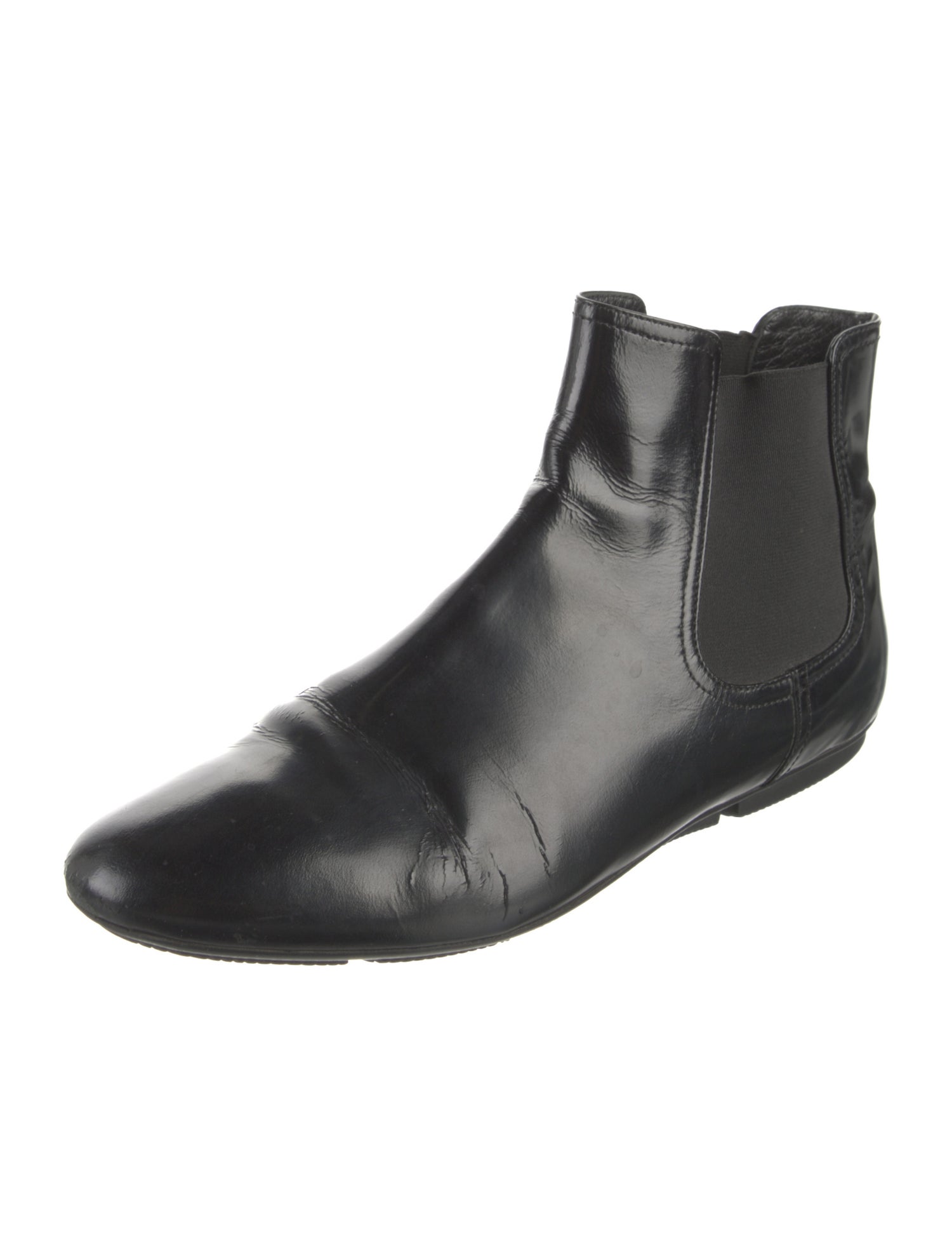 Hogan Leather Chelsea Boots