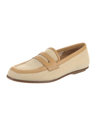 Hogan Colorblock Pattern Loafers