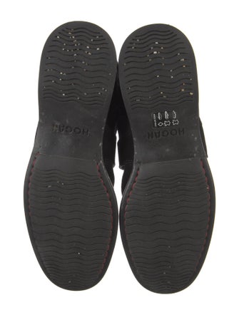 Hogan Suede Riding Boots