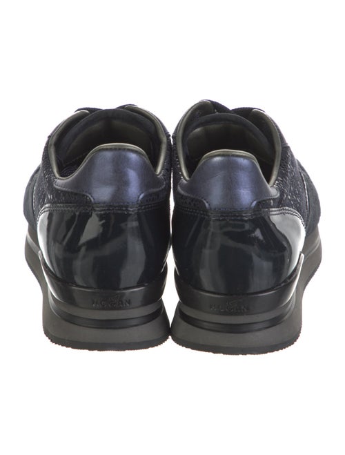 Hogan Leather Printed Sneakers