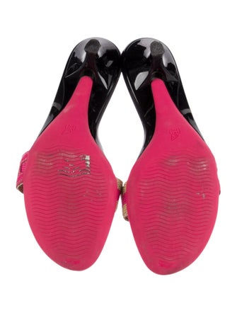 Hogan Leather Slides