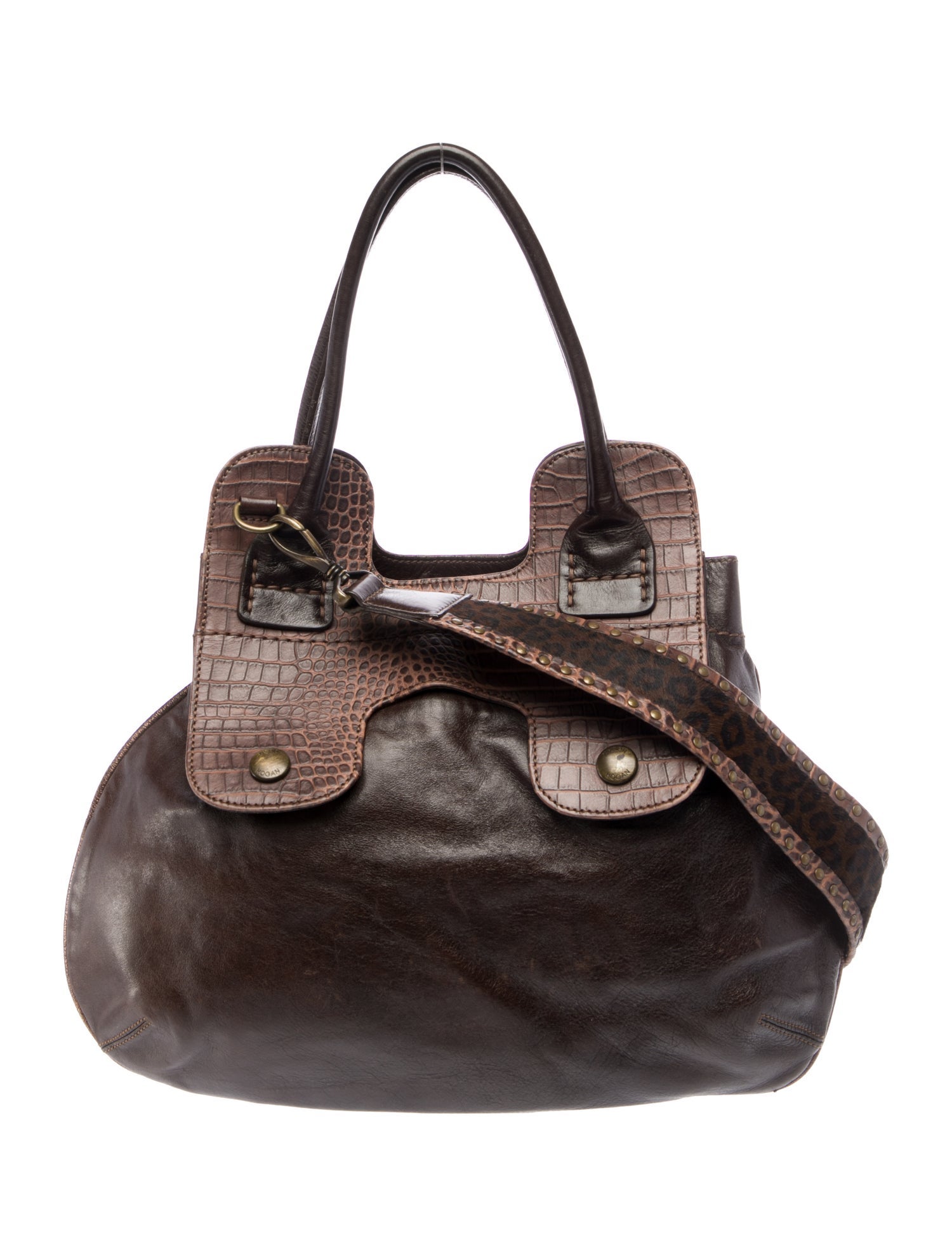 Hogan Leather Shoulder Bag