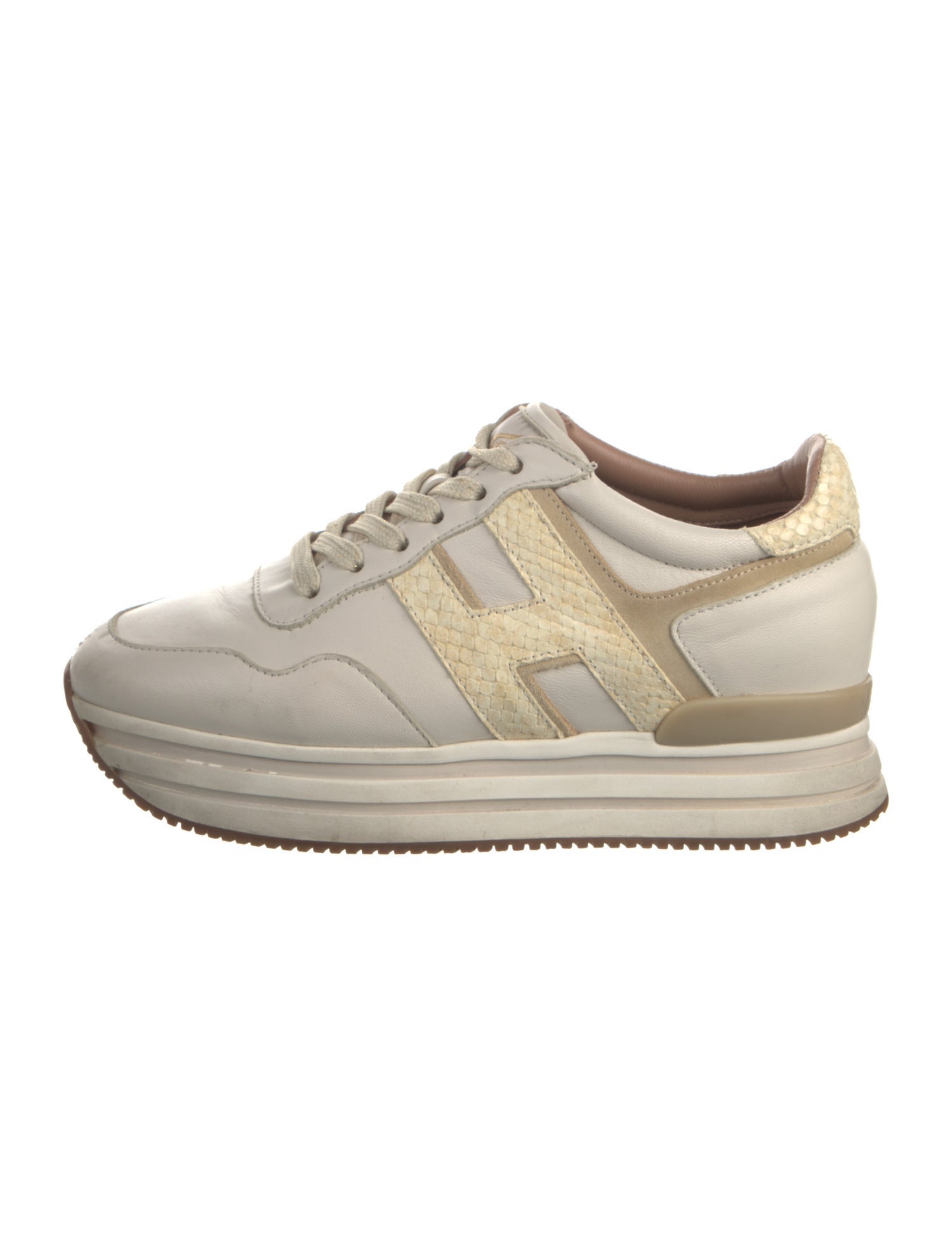 Hogan Suede Printed Sneakers