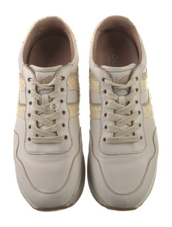 Hogan Suede Printed Sneakers