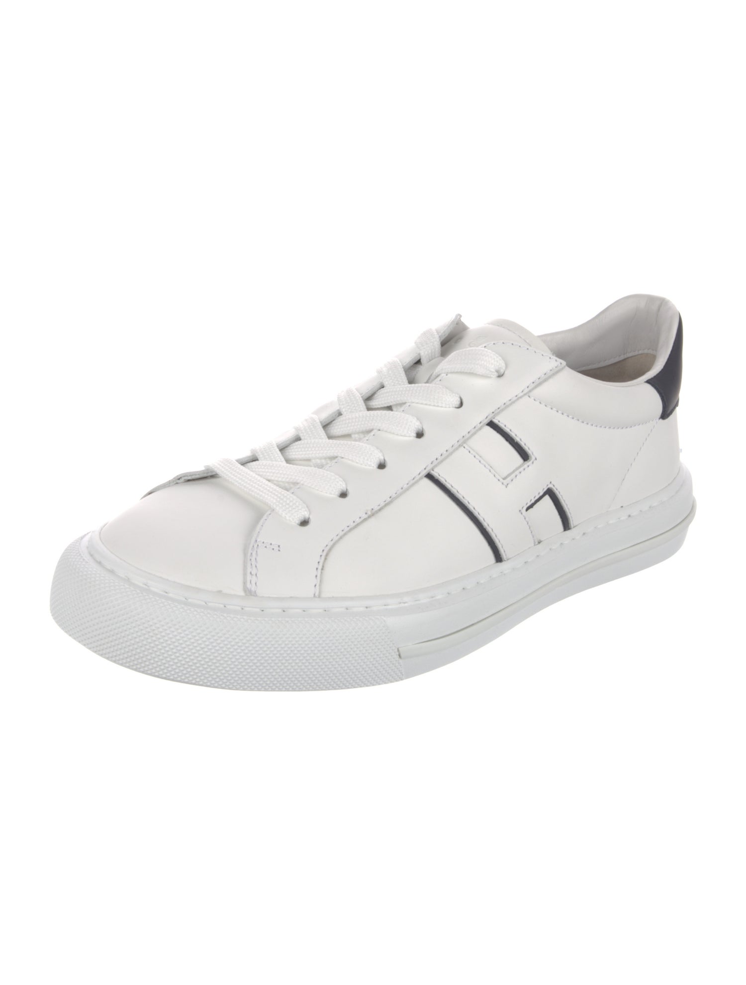 Hogan Leather Printed Sneakers