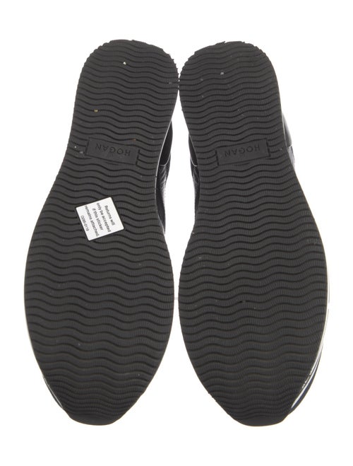 Hogan Suede Leather Trim Embellishment Sneakers