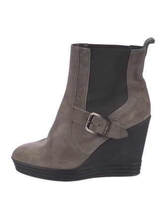 Hogan Suede Chelsea Boots