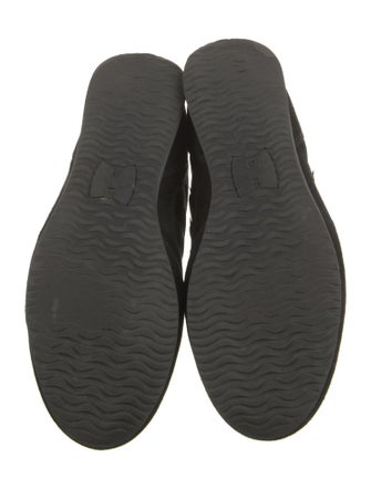 Hogan Suede Colorblock Pattern Sneakers