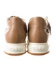 Hogan Leather Wedge Sneakers