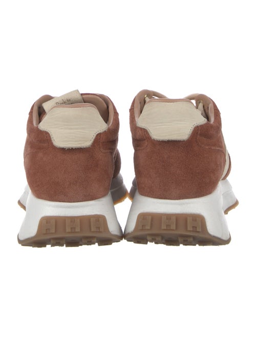 Hogan Suede Graphic Print Sneakers
