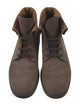 Hogan Suede Lace-Up Boots
