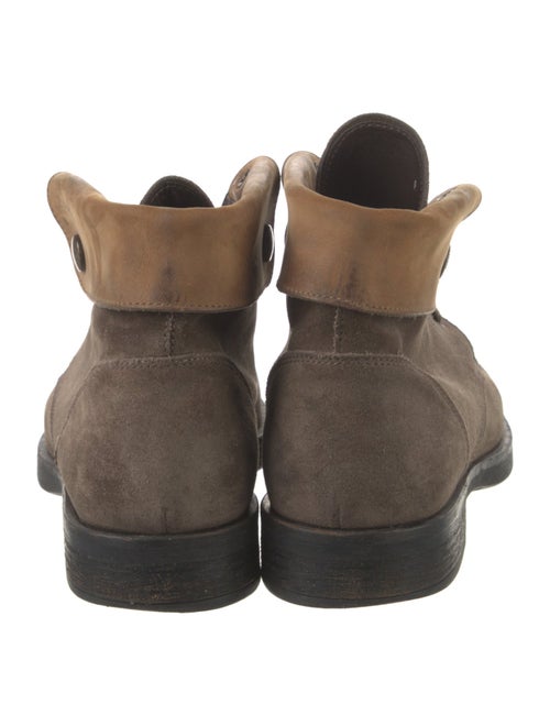 Hogan Suede Lace-Up Boots