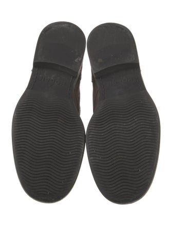 Hogan Suede Lace-Up Boots