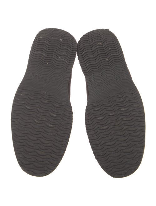 Hogan Suede Whipstitch Trim Sneakers
