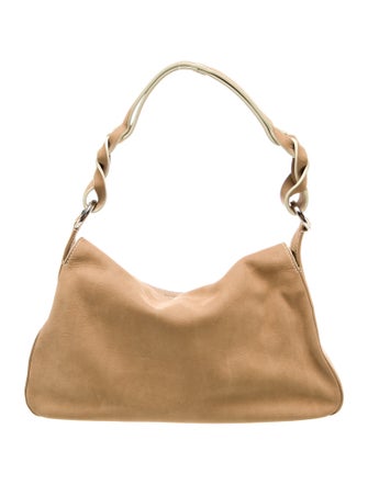 Hogan Suede Shoulder Bag