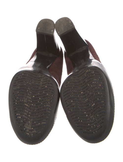 Hogan Suede Colorblock Pattern Chelsea Boots