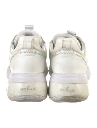 Hogan Leather Chunky Sneakers